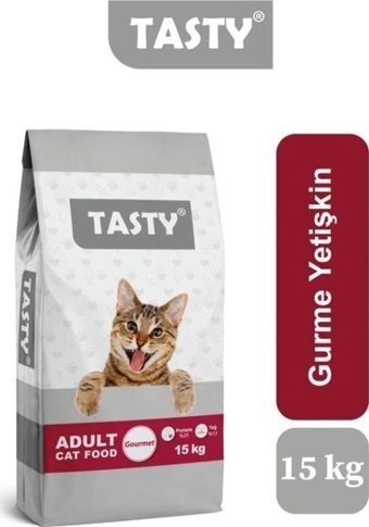 Tasty Tahıllı Yetişkin Kuru Kedi Maması 15 kg