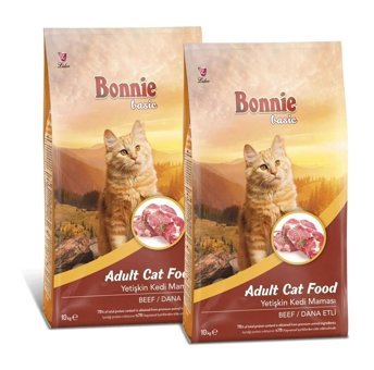 Bonnie Dana Etli Tahıllı Yetişkin Kuru Kedi Maması 2x10 kg