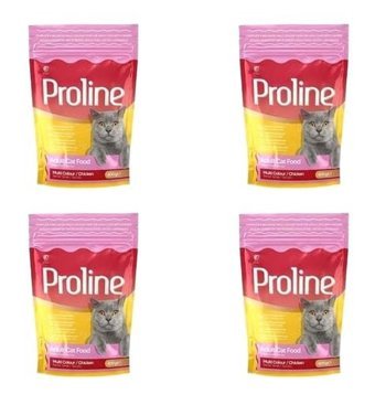 Pro Line Tavuk Yetişkin Kuru Kedi Maması 4x400 gr