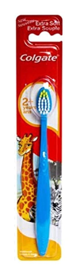 Colgate Jungle Orta Manuel Çocuk Diş Fırçası Mavi