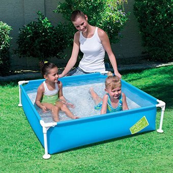 Bestway 122 x 122 cm Kare Şişme Havuz Mavi