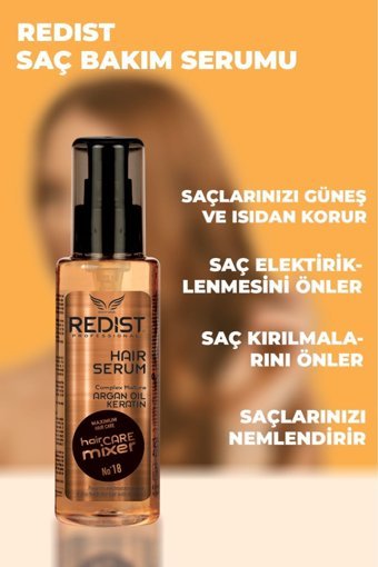 Redist Argan Yağlı Besleyici Keratin Saç Serumu 125 ml