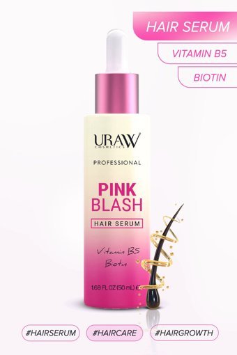 Uraw Pink Blush Besleyici Saç Serumu 100 ml