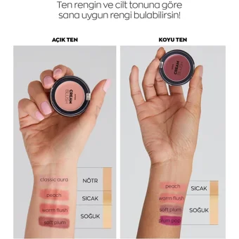 Avon Warm Flush Mat Krem Allık