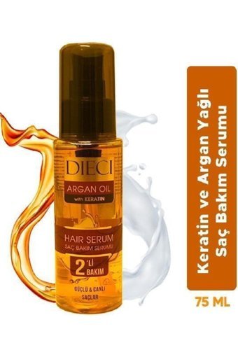 Dieci Argan Nemlendirici Keratin Saç Serumu 75 ml