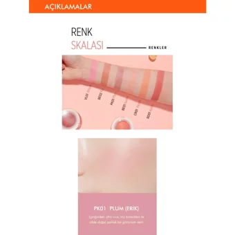 Missha A'Pıeu Juicy-Pang Pk01 Kadife Jel Allık