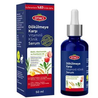 Otacı Biotin, Niacinamide ve Provitamin B5 Dökülme Karşıtı Saç Serumu 50 ml
