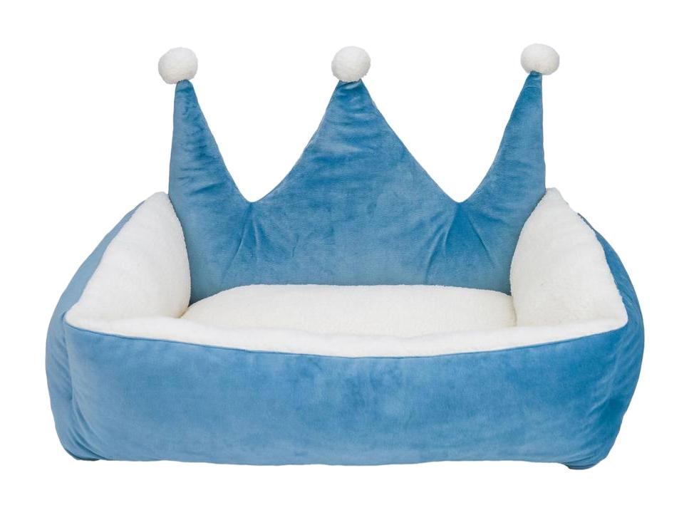 Pet Comfort King Orta Irk İç Mekan Köpek Yatağı Mavi