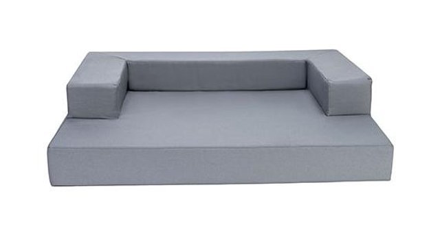 Pet Comfort Gloria Sofa Ortopedik Büyük-Orta Irk İç Mekan Köpek Yatağı Gri