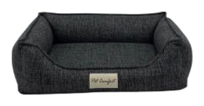 Pet Comfort Delta Varius Küçük Irk İç Mekan Köpek Yatağı Koyu Gri