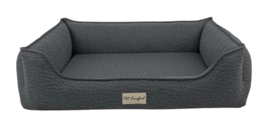 Pet Comfort Bravo Siena Yıkanabilir Büyük Irk İç Mekan Köpek Yatağı Gri