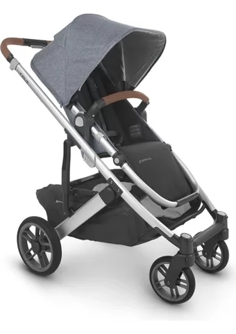 Uppababy Vista V2 Çift Yönlü Katlanabilir 360 Derece Dönen Tam Yatar Puset Bebek Arabası Gri