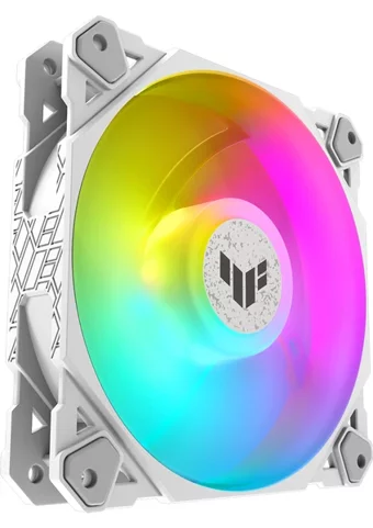 Asus TUF Gaming TF120 12 cm Sessiz Oyuncu ARGB Kasa Fanı Beyaz