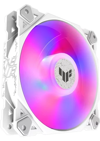 Asus TUF Gaming TF120 12 cm Sessiz Oyuncu ARGB Kasa Fanı Beyaz