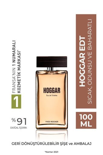Yves Rocher Hoggar EDT Odunsu Erkek Parfüm 100 ml