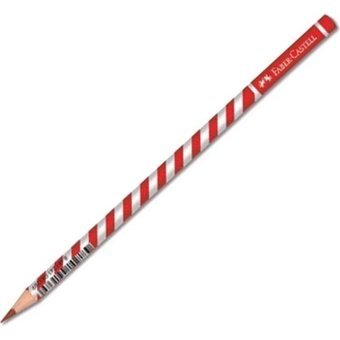 Faber-Castell Başlık Kalemi Candyroll Yuvarlak Kırmızı Kurşun Kalem