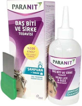 Paranit Arındırıcı Tüm Saçlar İçin Sade Standart Unisex Şampuanı