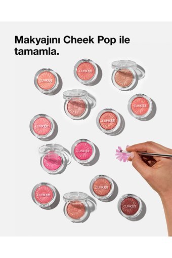 Clinique Cheek Pop Peach Pop Işıltılı Toz Allık