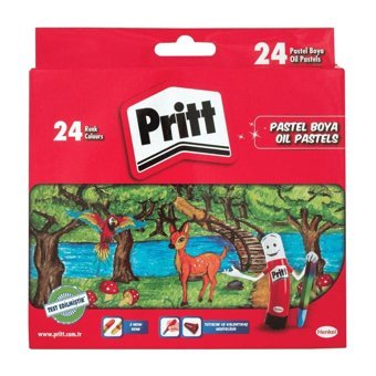 Pritt 24'lü Yağlı Pastel Boya