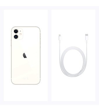 Apple iPhone 11 64 Gb Hafıza 4 Gb Ram 6.1 İnç 12 MP Çift Hatlı Ips Lcd Ekran Ios Akıllı Cep Telefonu Beyaz
