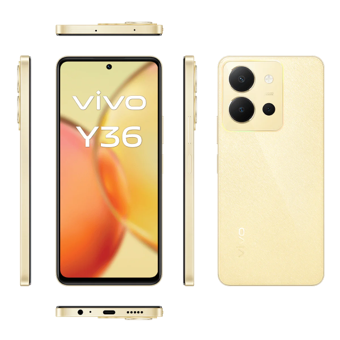 Vivo Y36 128 GB Hafıza 8 GB Ram Cep Telefonu Altın Sarısı