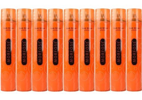 Morfose Ultra Strong Dolgunlaştırıcı/Hacim Islak Görünüm Keratinli Ekstra Güçlü Saç Spreyi 9x400 ml