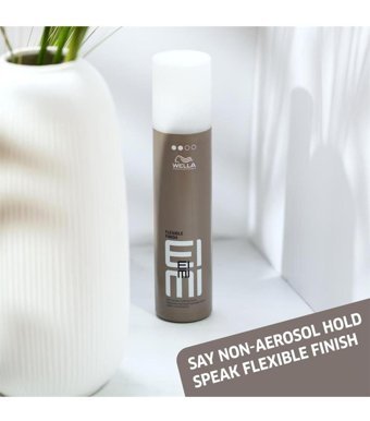 Wella Eimi Flexible Finish Dolgunlaştırıcı/Hacim Islak Görünüm Keratinli Güçlü Saç Spreyi 250 ml