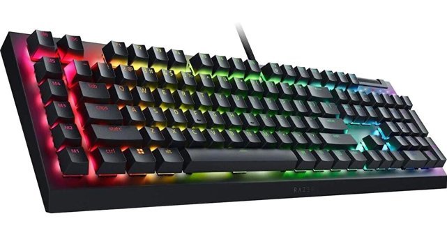 Razer BlackWidow V4 X RGB Green Switch Kablolu Siyah Mekanik Gaming Klavye