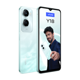 Vivo Y18 128 GB Hafıza 4 GB Ram 6.56 inç 50 MP Çift Hatlı IPS LCD Ekran Android Akıllı Cep Telefonu Mavi