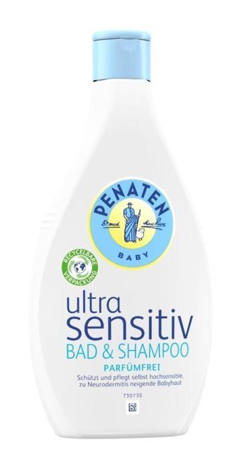Penaten Sensitive Göz Yakmayan Hipoalerjenik Yenidoğan Hassas Ciltler İçin Bebek Şampuanı 400 ml