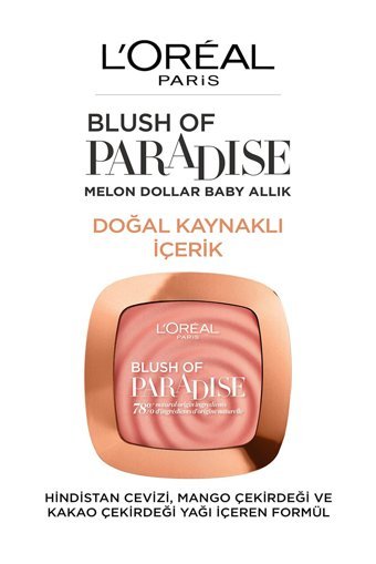 L'Oréal Paris Melon Dollar Embel No:03 Watermelon Mat Toz Allık