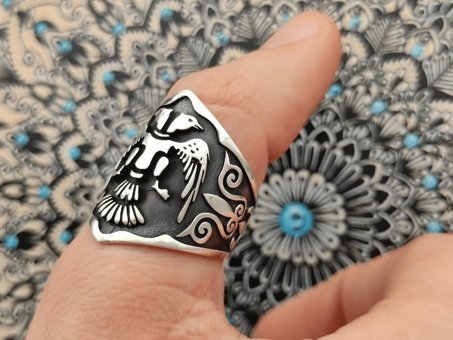 Prestige Gümüş 925 Ayar Dini Gümüş Yüzük