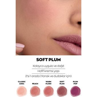 Avon Soft Plum Mat Krem Allık