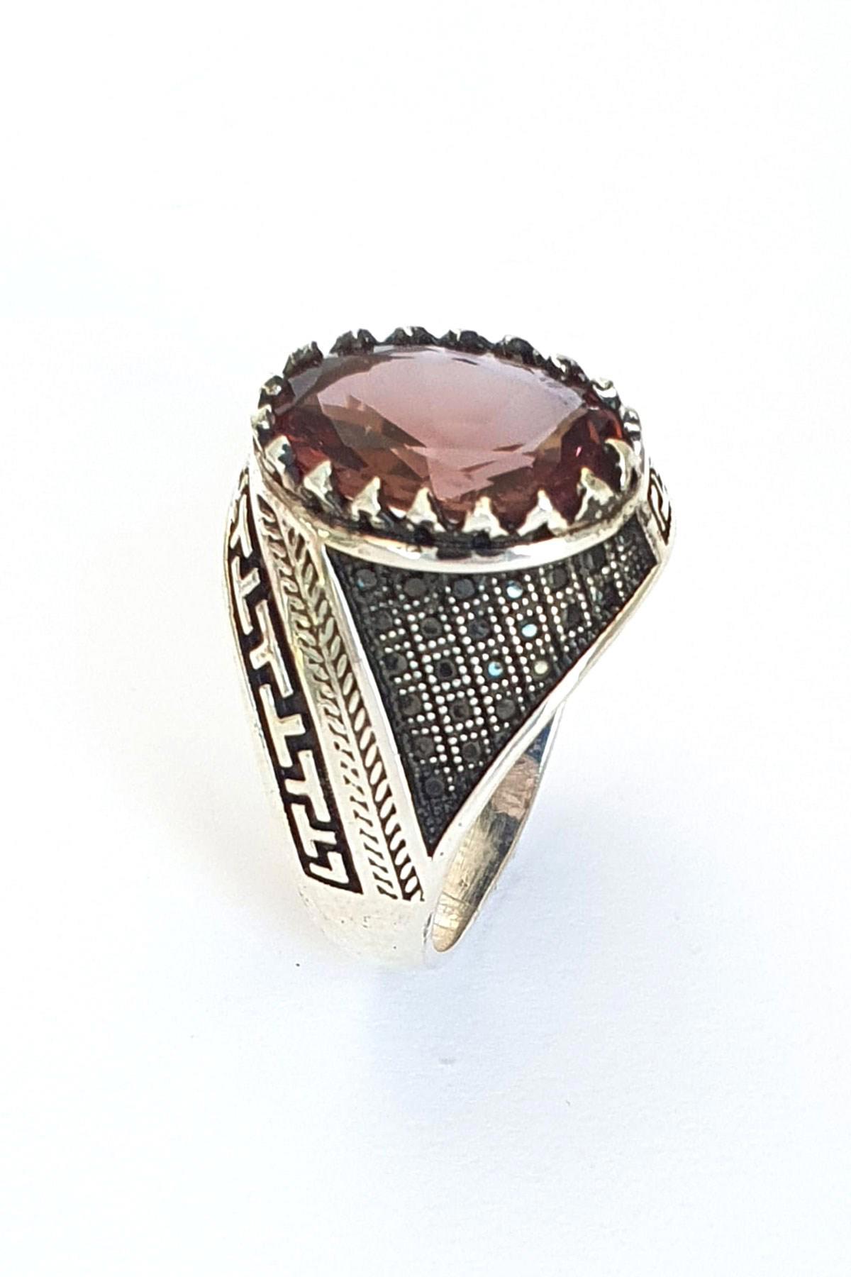 Ose Shop Oniks Taşlı 925 Ayar Gümüş Yüzük