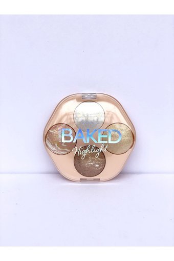 Roesıa Rose Cosmetics No:01 Işıltılı Baked Toz Allık Paleti