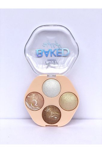 Roesıa Rose Cosmetics No:01 Işıltılı Baked Toz Allık Paleti