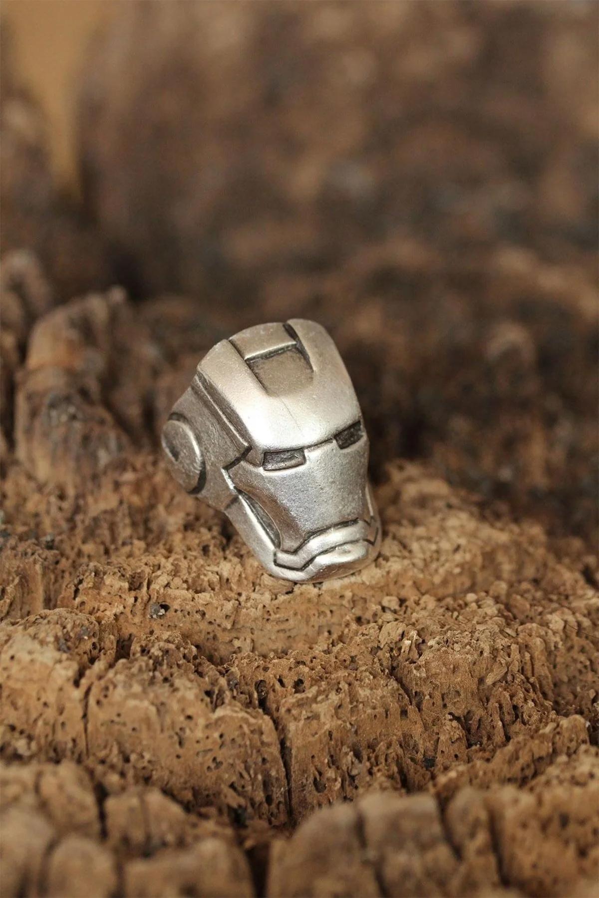 The Collection Ayarlanabilir Iron Man Gümüş Yüzük