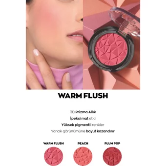 Avon 3D Warm Flush Mat Toz Allık