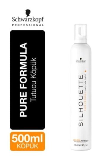 Schwarzkopf Silhouette Flexible Hold Normal Saçlar İçin Şekillendirici Hacim Veren Saç Köpüğü 500 ml