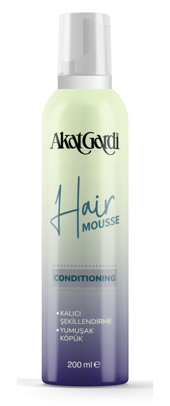 Akat Gardi Conditioning Normal Saçlar İçin Şekillendirici Hacim Veren Saç Köpüğü 200 ml
