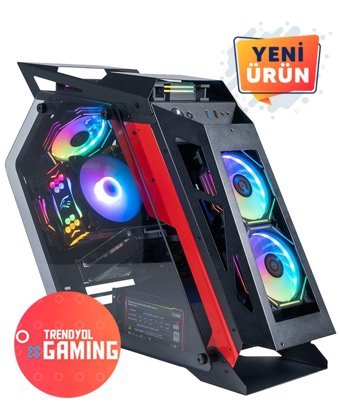 Zeiron Robo K04 Harici GeForce GTX 1050 Tİ AMD Ryzen 5 3600 8 GB Ram GDDR5 256 GB + 1 TB SSD Tower FreeDos Masaüstü Oyuncu Bilgisayarı
