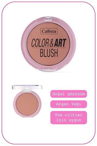 Callista Color Art No:110 Blushing Pink Mat Toz Allık