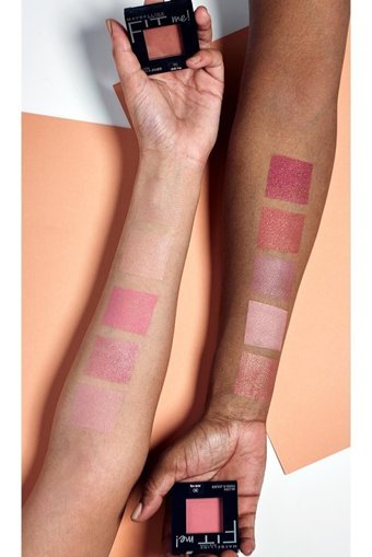 Maybelline New York Fit Me No:45 Plum Işıltılı Toz Allık
