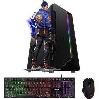Oleas GM217 Harici Radeon R7 240 Intel Core i5 4590 8 GB Ram 500 GB HDD + 128 GB SSD Tower FreeDos Masaüstü Oyuncu Bilgisayarı