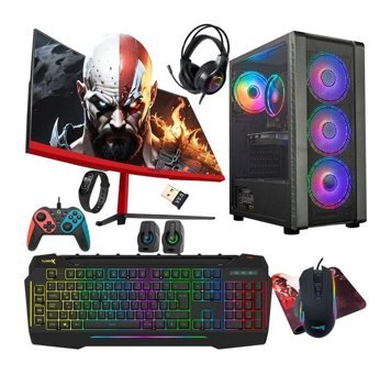 Turbox TX4233 Harici Radeon RX 580 Intel Core i7 3770 16 GB Ram 1 TB SSD Tower FreeDos 27 inç Monitörlü Masaüstü Oyuncu Bilgisayarı