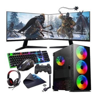 Rogame RKT660503 Harici GeForce GTX 1660 Super Intel Core i5 12400F 16 GB Ram 1 TB SSD Tower FreeDos 24 inç Monitörlü Masaüstü Oyuncu Bilgisayarı
