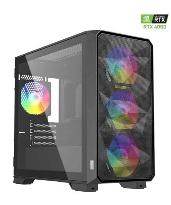 Dragos DRX6548 Harici GeForce RTX 4060 AMD Ryzen 5 5500 32 GB Ram 1 TB SSD Tower FreeDos Masaüstü Oyuncu Bilgisayarı