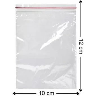 Tropic Küçük Kilitli 10x12 Buz Dolabı Poşeti 10x100 Adet