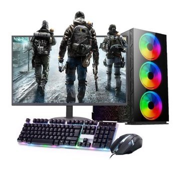 Rogame RKT660325 Harici GeForce GTX 1650 Intel Core i3 13100F 16 GB Ram 1 TB HDD + 240 GB SSD Tower FreeDos 27 inç Monitörlü Masaüstü Oyuncu Bilgisayarı