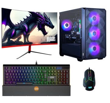 Dragos DRX5230 Harici GeForce RTX 4060 Intel Core i9 12900F 32 GB Ram 512 GB SSD Tower FreeDos 27 inç Monitörlü Masaüstü Oyuncu Bilgisayarı